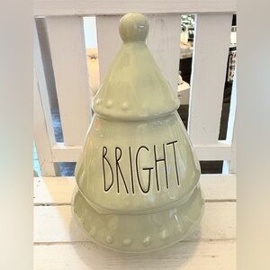 Rae Dunn Sage Green Ceramic Decor